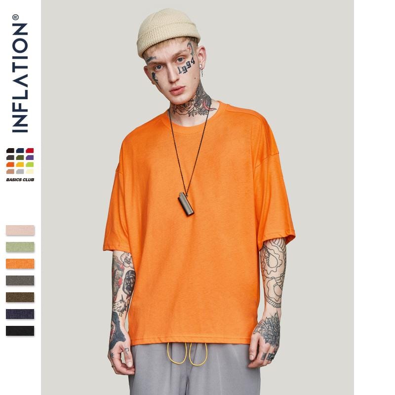 Oversized Solid color Tee